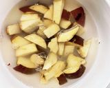 根菜茄子オニオンソース炒め味温野菜サラダ作り方4写真