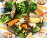 根菜茄子オニオンソース炒め味温野菜サラダ作り方18写真