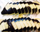 ルビートマト活用④　ナスと八丁味噌焼き丼作り方1写真