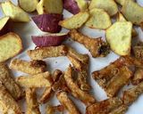 ノンフライヤーでヘルシー野菜唐揚げ作り方6写真