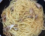 牛乳で濃厚☆舞茸と生ハムのクリームパスタ作り方3写真