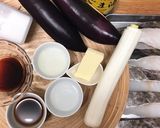 タラとナスのバタぽん炒め作り方1写真