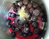 Berryソースのチョコパンナコッタ作り方5写真