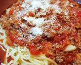 トマトの水煮缶で作る☆うちのミートソース作り方5写真