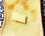 ☆絶妙な美味しさ♡ バナマヨトースト作り方2写真