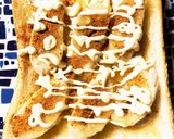 ☆絶妙な美味しさ♡ バナマヨトースト作り方5写真