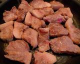 トロトロ豚肩ロース肉ブロックの赤ワイン煮作り方4写真