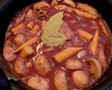 トロトロ豚肩ロース肉ブロックの赤ワイン煮作り方7写真