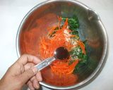簡単ビビンバ♪アレンジ炒り豆腐フライパン作り方9写真