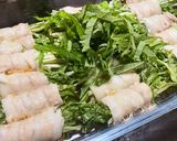 レンチン豚バラで肉巻き水菜♡作り方6写真