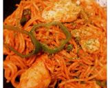 鶏肉とピーマン🫑のトマトパスタ⭐️💗作り方5写真