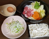 すき家の葱生姜牛すき鍋風♡うちは豚すき鍋作り方5写真
