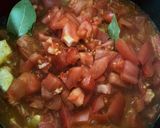 鶏胸肉のトマトカレー作り方3写真