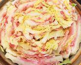 簡単白菜と豚肉のぽかぽかミルフィーユ鍋作り方5写真