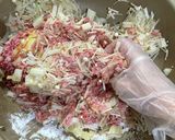 簡単えのき煮込みハンバーグ★洗い物激減！作り方5写真