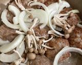 簡単えのき煮込みハンバーグ★洗い物激減！作り方10写真