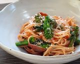 【野菜ソムリエ】花菜のボンゴレ作り方11写真