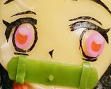 キャラ弁:鬼滅の刃/竈門禰豆子作り方3写真