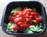 ｍレンジＤＥキャベツと鯖缶のトマト煮作り方1写真