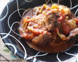 ｍレンジＤＥキャベツと鯖缶のトマト煮作り方2写真