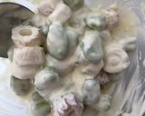 簡単♪そら豆とちくわのミニかき揚げ作り方3写真
