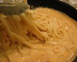 きしめんでウニクリームソース作り方7写真