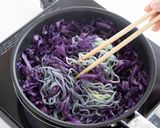 カラーチェンジ！カラフル焼きそば！作り方3写真