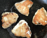 簡単♪鶏ささみの梅チーズ焼き作り方6写真