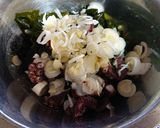 ワカメとタコの酢味噌和え作り方3写真