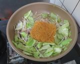 ビーフン炒め/七尾市給食作り方4写真