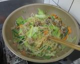 ビーフン炒め/七尾市給食作り方6写真