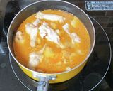 簡単！手羽元で洋風カレー肉じゃが？作り方4写真