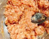 フライパンひとつで出来るキャベツ豚つくね作り方5写真