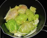 手抜きロールキャベツ☆カレールー煮☆作り方4写真