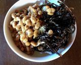 納豆と椎茸昆布のご飯作り方2写真