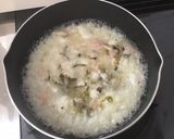 カチカチポロポロご飯を、絶品海鮮お粥に作り方3写真