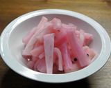 大根の梅紫蘇漬け作り方4写真