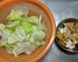 レタスと厚揚げの麻婆豆腐作り方2写真