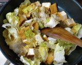レタスと厚揚げの麻婆豆腐作り方5写真