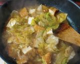 レタスと厚揚げの麻婆豆腐作り方6写真