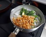 胃腸に優しい大根とオクラとナメコのスープ作り方4写真