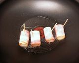 お餅消費に☆ベーコンチーズ餅作り方3写真