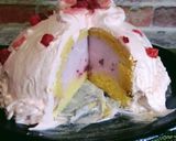 桜のドームケーキ作り方1写真
