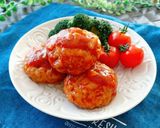 レンジで簡単☆お弁当に・和風ハンバーグ。作り方9写真