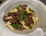 低フォドマップ 夕飯の献立《青椒肉絲》作り方3写真