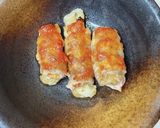 お弁当に☆肉巻き大根もち☆辛味噌焼き作り方4写真