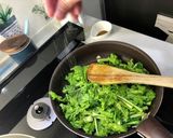 菜花のニンニク炒め作り方4写真