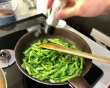 菜花のニンニク炒め作り方5写真