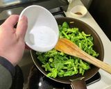 菜花のニンニク炒め作り方6写真