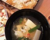 豆腐とほうれん草☆カニ身とろみスープ作り方4写真